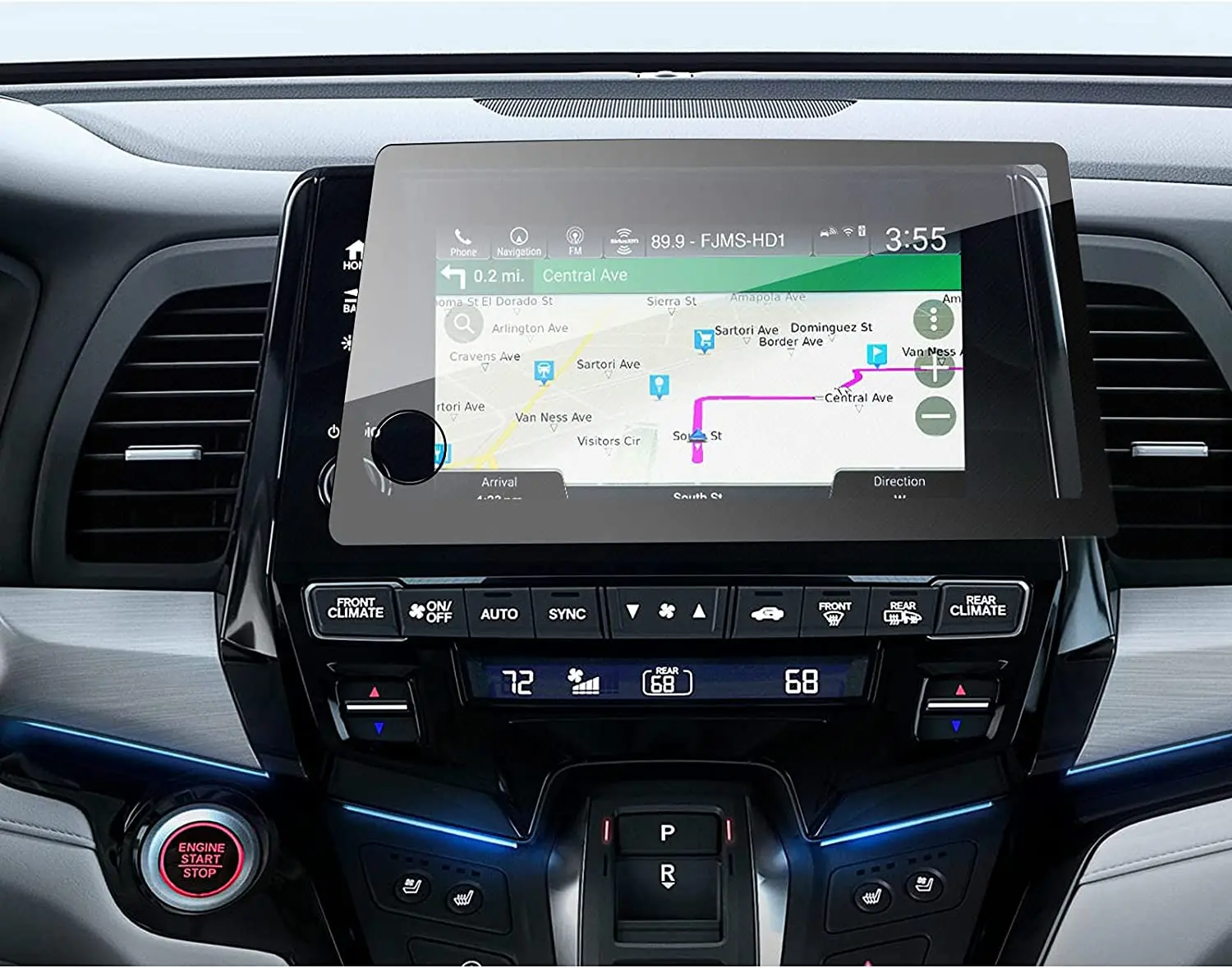 8-дюймовая Защита экрана для 2018 2019 2020 2021 2022 Odyssey EX EX-L 8-дюймовый сенсорный экран