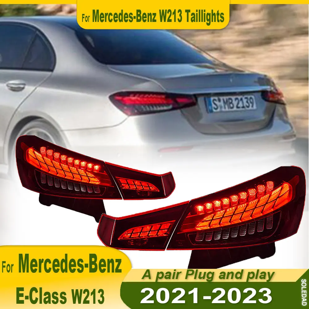 Автомобильные задние фонари для Benz E-Class W213 2021 2022 2023 светодиодные автомобильные