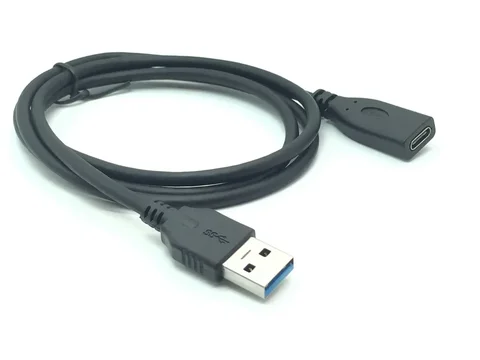 Кабель USB C «мама» — USB «папа», адаптер зарядного устройства типа C — USB A, совместимый с Galaxy Note 10 S22 S21 S20+ Plus Ultra