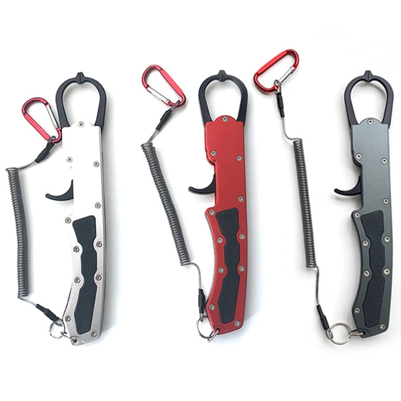 

Lure Pliers Gun-type Fish Controller Multi-functional Aluminum Alloy Fishing Gear, Fish Gripper, Fish Lifter