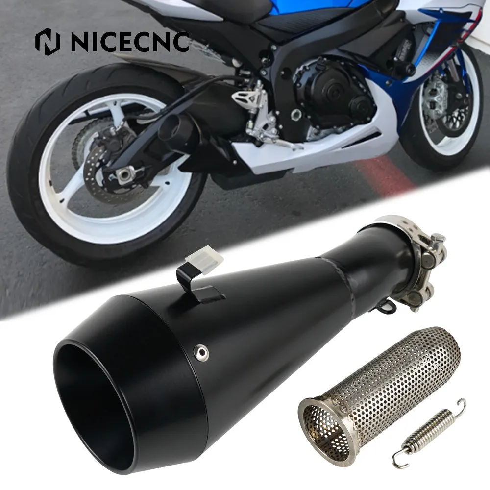 

Slip On Exhaust Pipe Muffler For Suzuki GSXR 650 750 2011-2020 2021 2022 GSXR600 GSX-R600 GSXR750 GSX-R750 Exhaust PipeMuffler