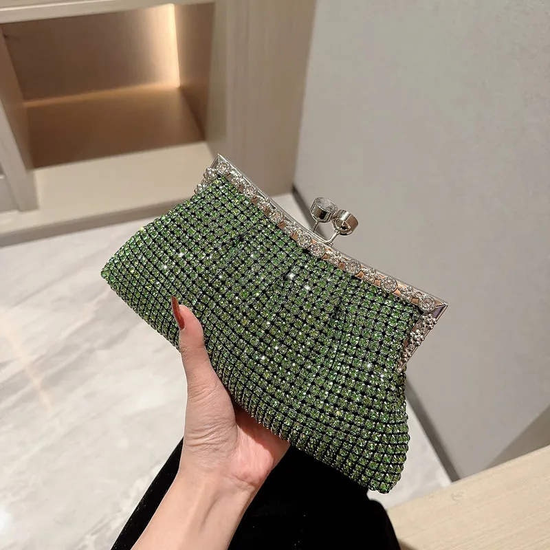 

New Women's Rhinestone Dinner Bag with All Dresses
