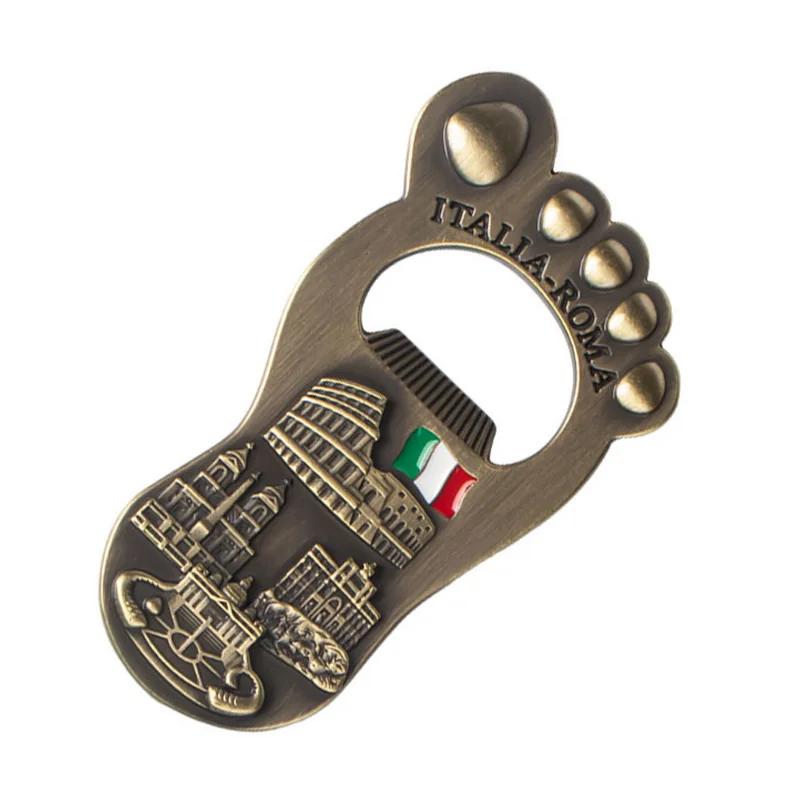 

Big Feet Bottle Opener Creative Retro Metal Multi-Functional Beer Can Openers