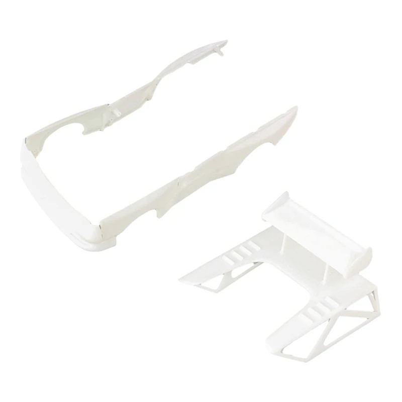

RC Car Body Surrounded Kits Tail Wing Spoiler Decoration Parts for WPL D12 Mini 1/16 RC Car Upgrade Modified Accessories