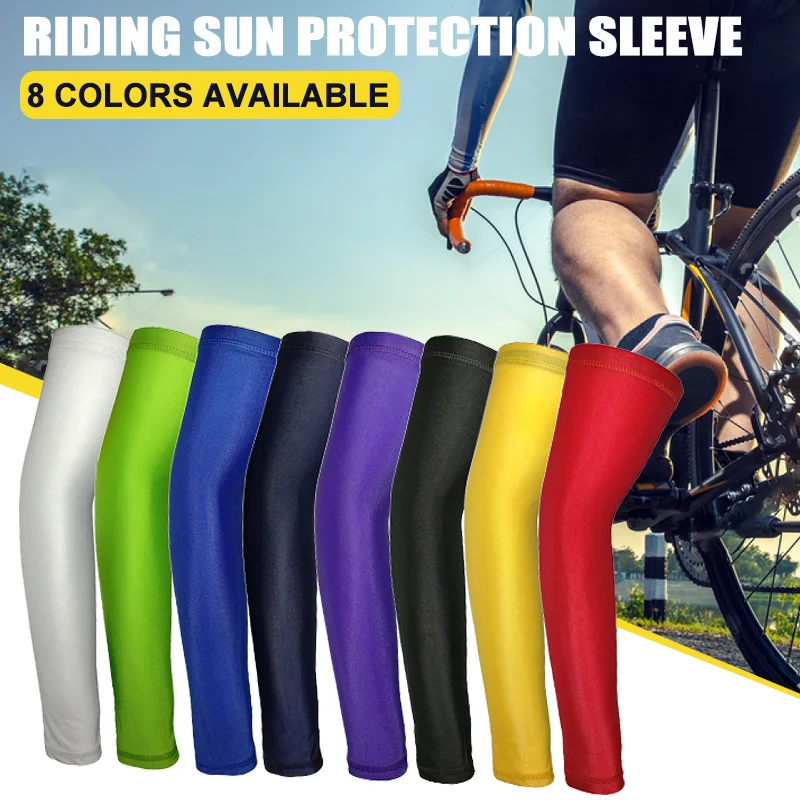

2PCS Bike Cycling Arm Sleeves Quick Dry UV Protection Fishing Running Sunscreen Ice Silk Sleeves Basketball Sports Arm Warmers