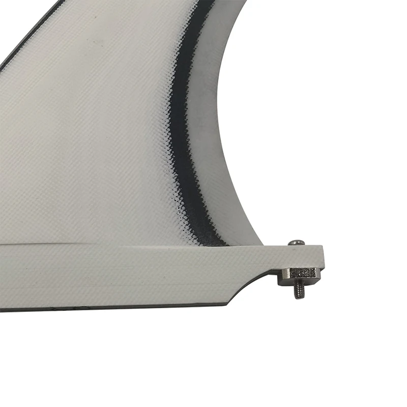 Ласты для доски серфинга один плавник 8 дюймов 9 белый стекловолоконный боковой