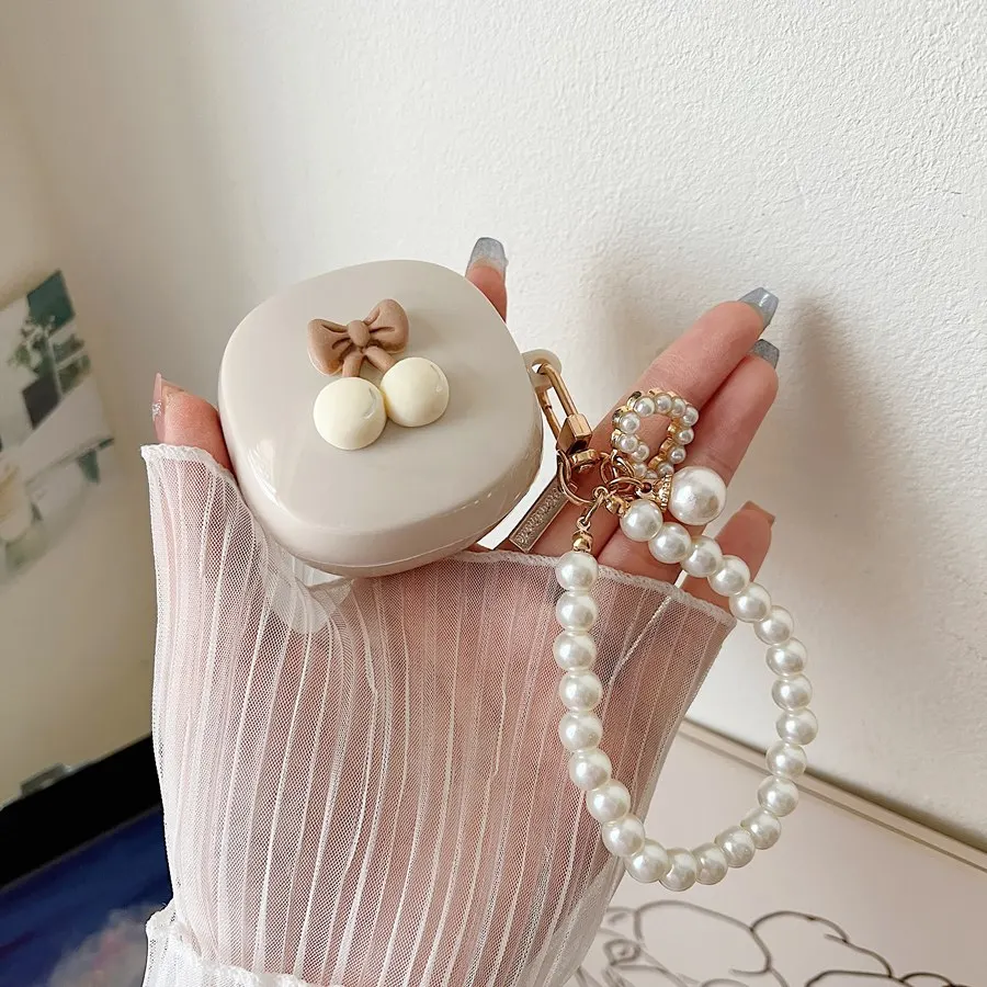 Чехол для QCY T13 милый мультяшный медведь и силиконовый чехол беспроводных