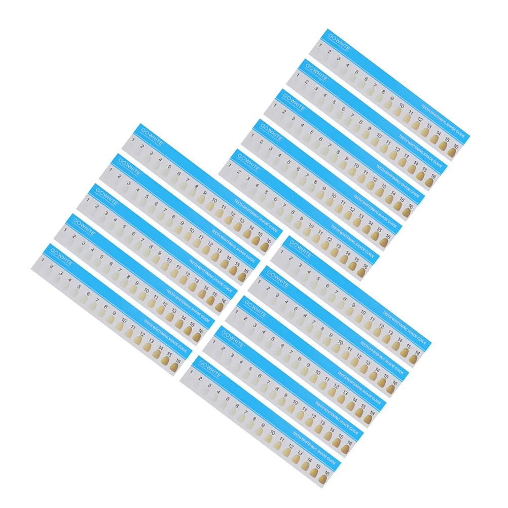 

15pcs Color Compare Cards Paper Cold Color Board Shade Guide