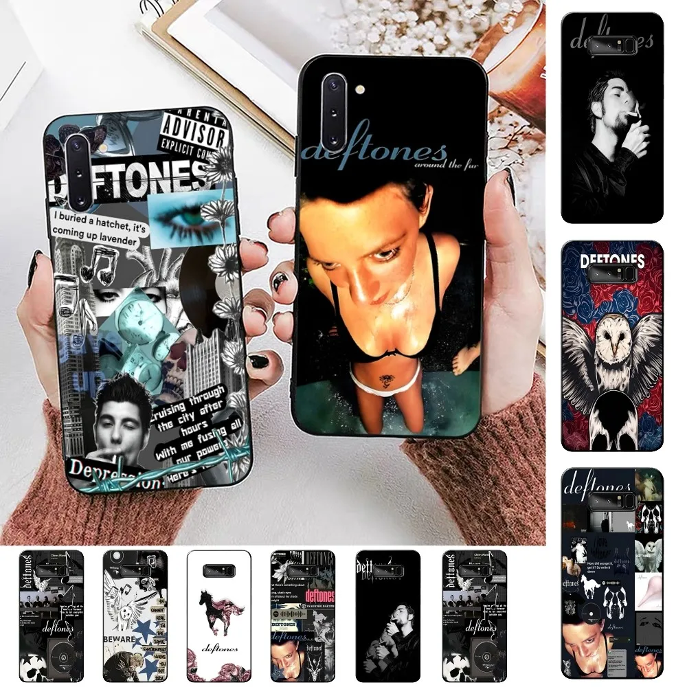 Чехол для телефона Band D-Deftones Samsung Note 8 9 10 20 Pro Plus Lite M 11 30 21 31 51 A 22 42 02 03