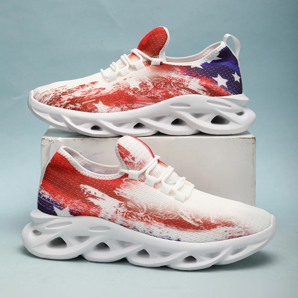 Женская Повседневная Спортивная Обувь Лето 2024 Вулканизированная На Шнуровке