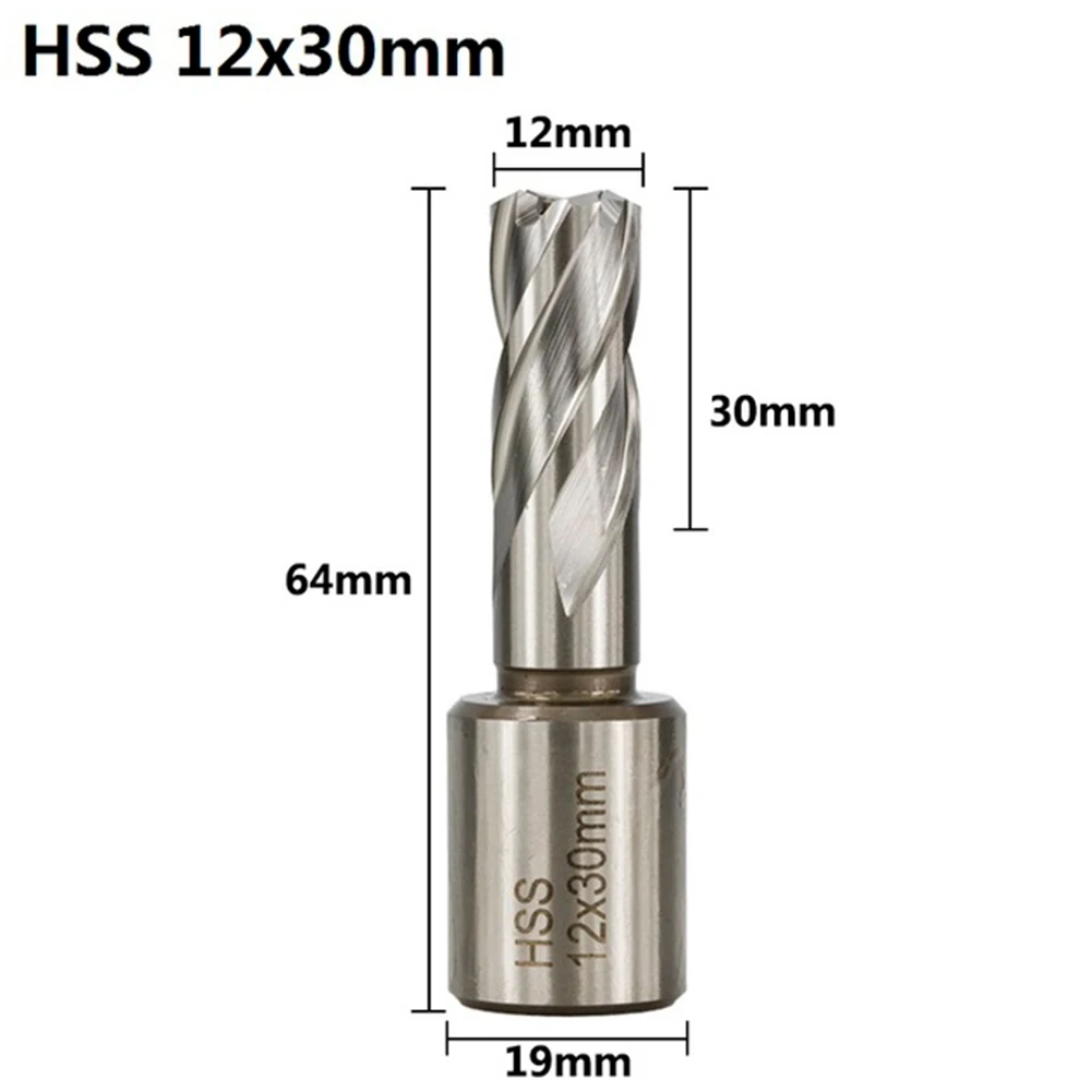 

Brand New Annular Cutter Drill Bit Metal Core Replacement Silver Spare Parts