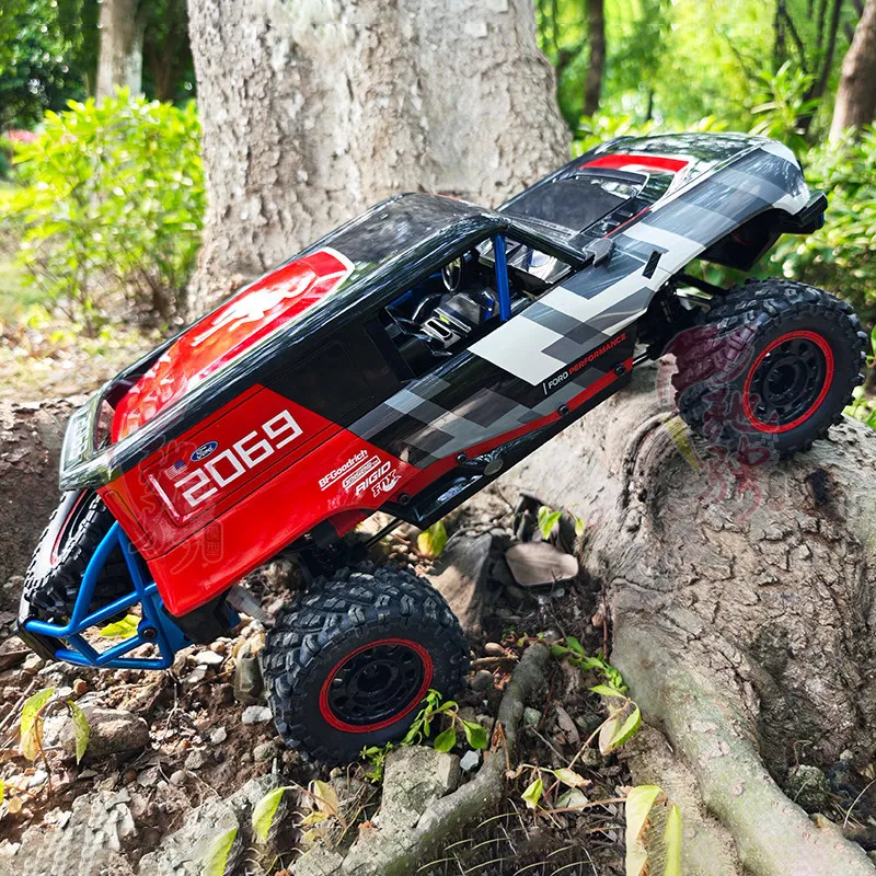 Фото Радиоуправляемая машинка H12P Ford Bronco Brushless Crawler, внедорожник с полным приводом, из сплава, с LED-подсветкой, для взрослых, для активного отдыха на природе №4