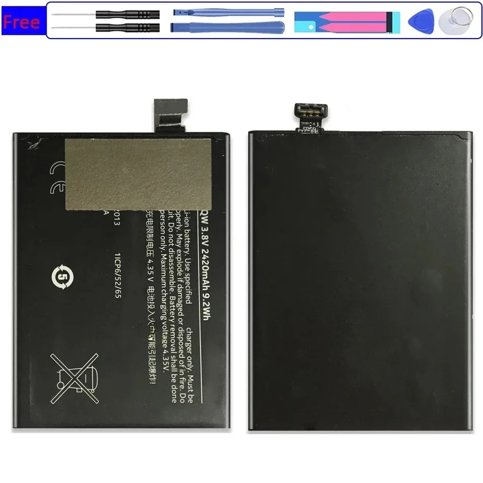 BV-5QW BV 5QW 2420 мАч Сменный аккумулятор для мобильного телефона высокого качества NOKIA