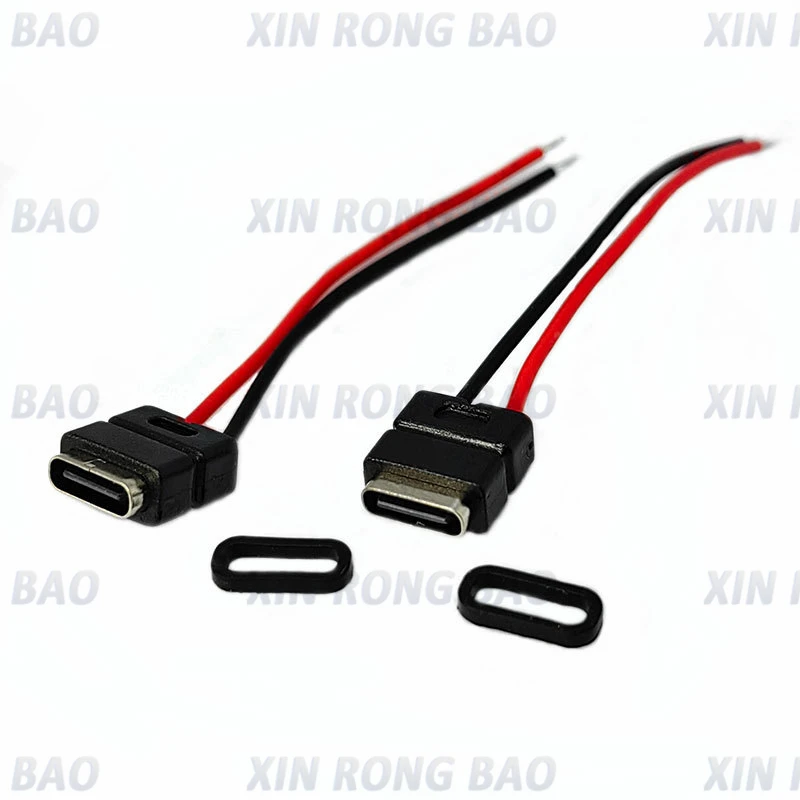 

Кабель-соединитель USB Type-C водонепроницаемый, 2P, с резиновым кольцом