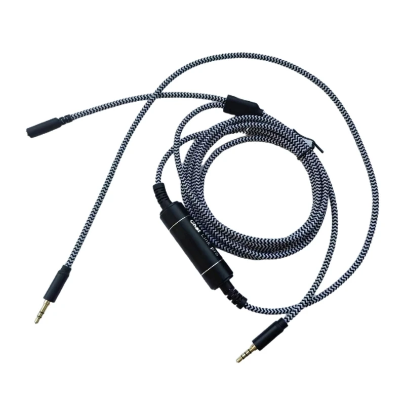 

3.5mm Nylon Braided Chat Link Cable Cord Wire Cord Wire Auxiliary Input Adapter Accessories