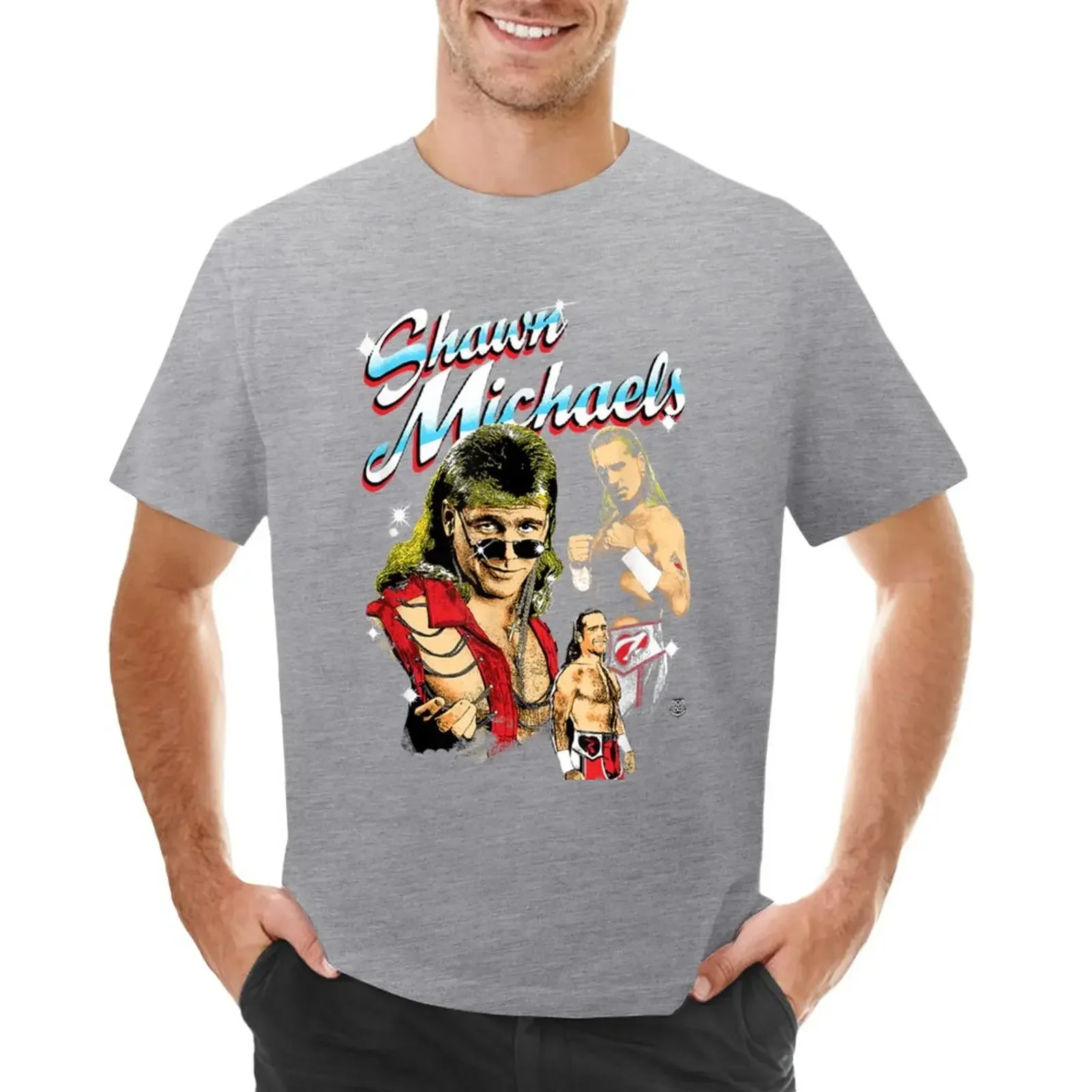 Футболка мужская оверсайз в стиле Харадзюку топ с графическим рисунком