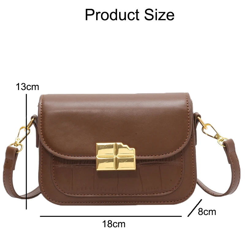 Women's Shoulder Bag Handbag New Versatile Ladies Messenger Bags Female Bag Fashion Vintage High Quality Crossbody Bag Bolsa