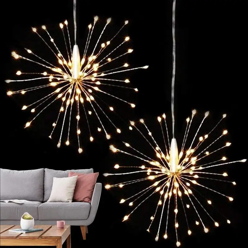 

Outdoor Sparkler Lights Waterproof Fairy Copper Lights For Outside Trees 120 LED Ceiling Decorations Fairy Garden Lights With