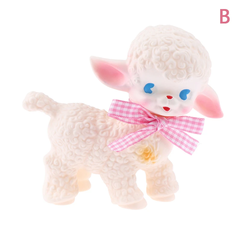 

Имитация животного, овца, коза, Когнитивная модель, пластиковые миниатюры ручной работы, школьный обучающий инструмент, украшение для дома, игрушка, подарок