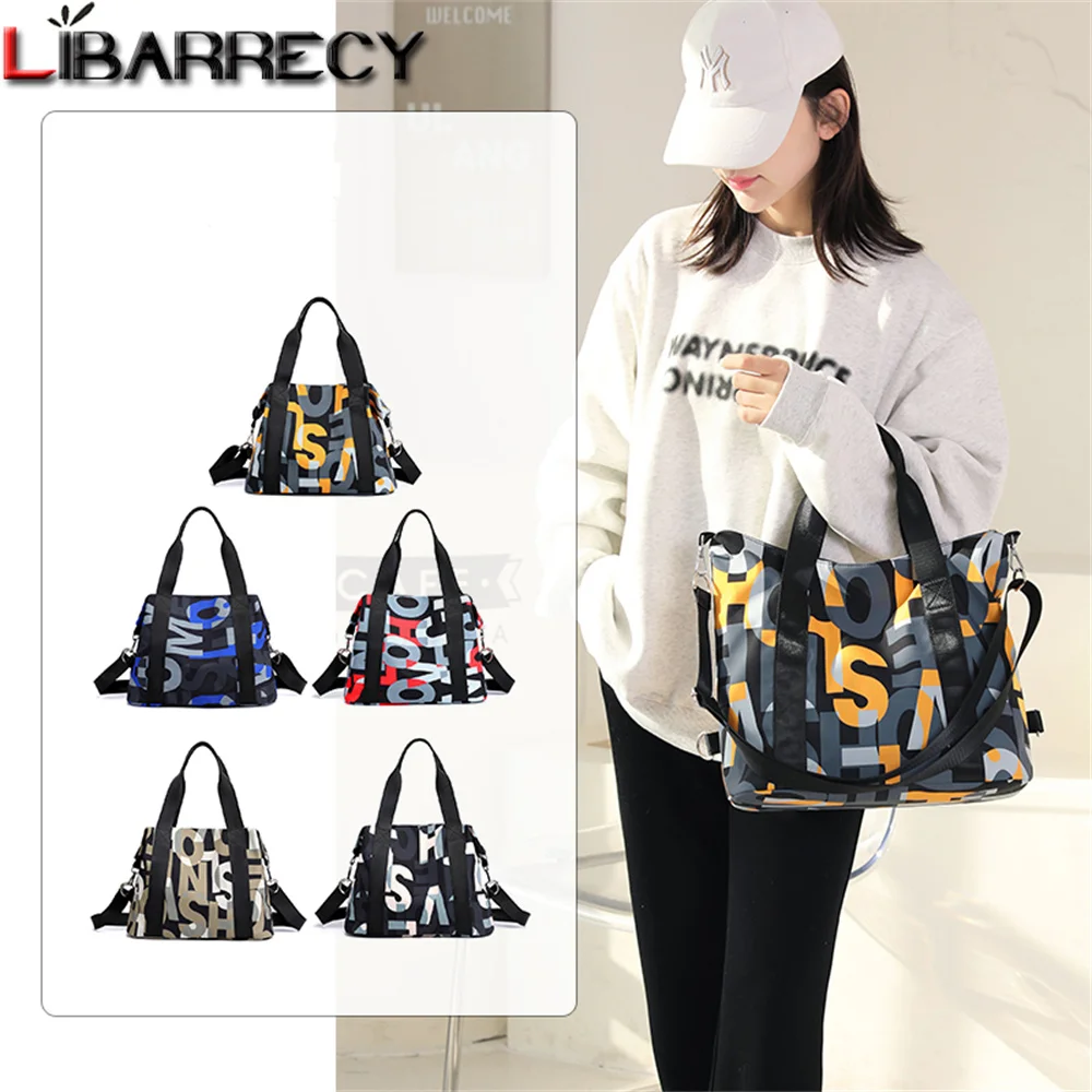 

Модная нейлоновая Женская сумка через плечо высокого качества с надписью, новинка весны 2022, многофункциональные женские сумки, женская сум...