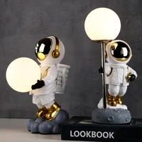 led astronaut moon night light bedroom office decoration new years decorations creative childrens gifts room study table lamps