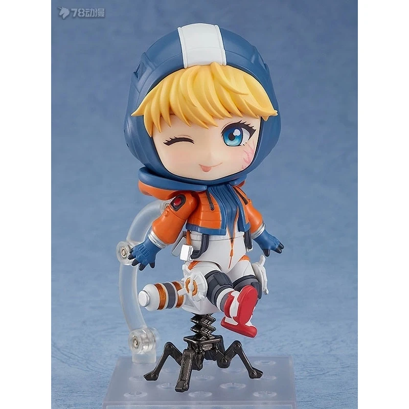 Фото Коллекционная подвижная фигурка Good Smile Nendoroid 1828 Ватсон из Apex Legends, официальная лицензированная, для игры в Battle Royale, из ПВХ, для рабочего стола №4