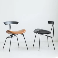 nordic industrial style ant chair home light luxury wrought iron modern minimalist dining chair retro loft designer stool