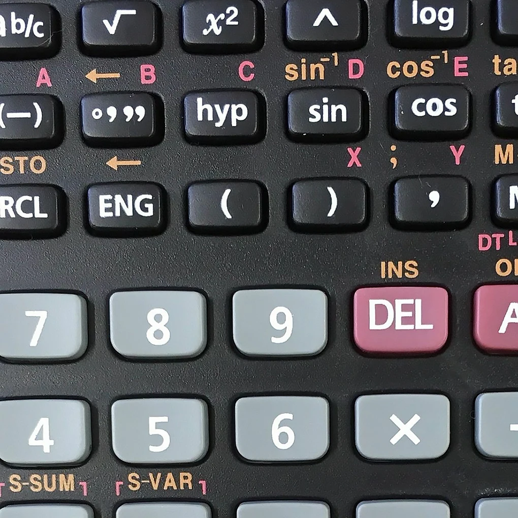 Научный калькулятор 10 + 2 цифры ЖК-дисплей Студенческий математический