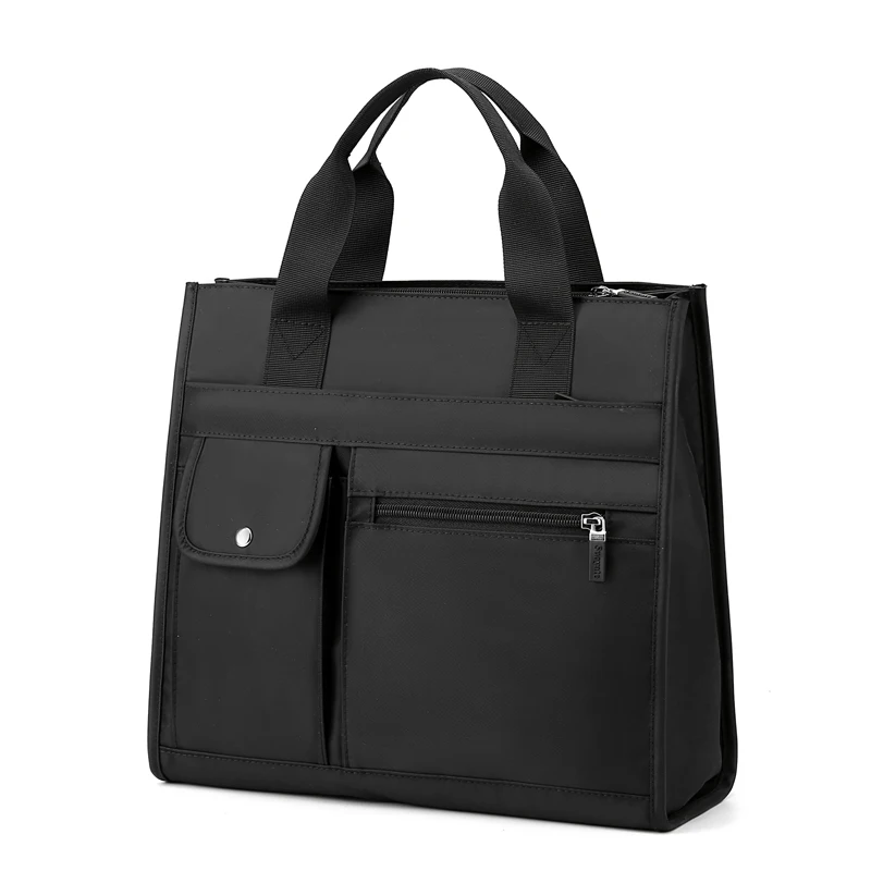 

Two Man Nylon Business Tote Bag Outdoor Styles High Bag Quality Men's Handbags,contains Sports Briefcase Bag Male