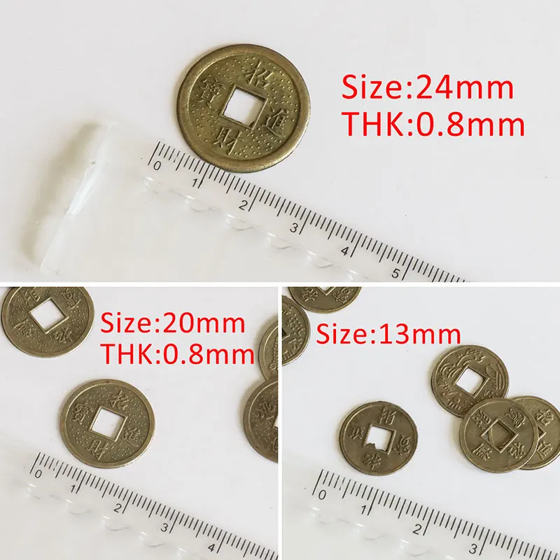 10/100 шт. китайские монеты фэн-шуй |