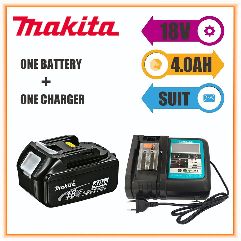 

Аккумулятор Makita Аккумуляторный литий-ионный, 18 в, 100% Ач