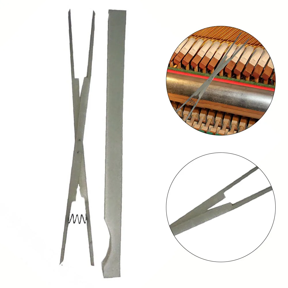 Нейлоновый зажим для настройки фортепиано отключения звука Белый Практичный в