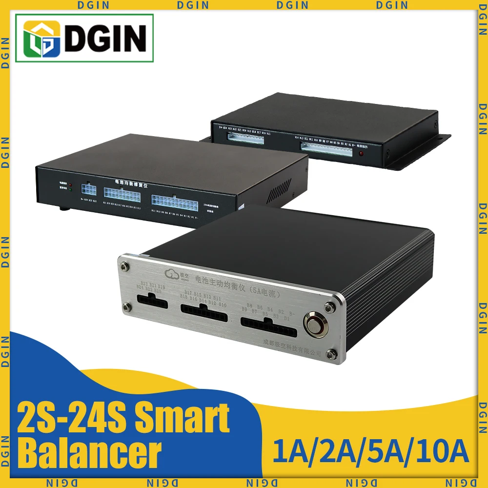 

Balancer JK 16s 24s Equalizer Active Equalization 1A 2A 5A 10A Support Buetooth APP Monitoring RS485 CAN Adapter