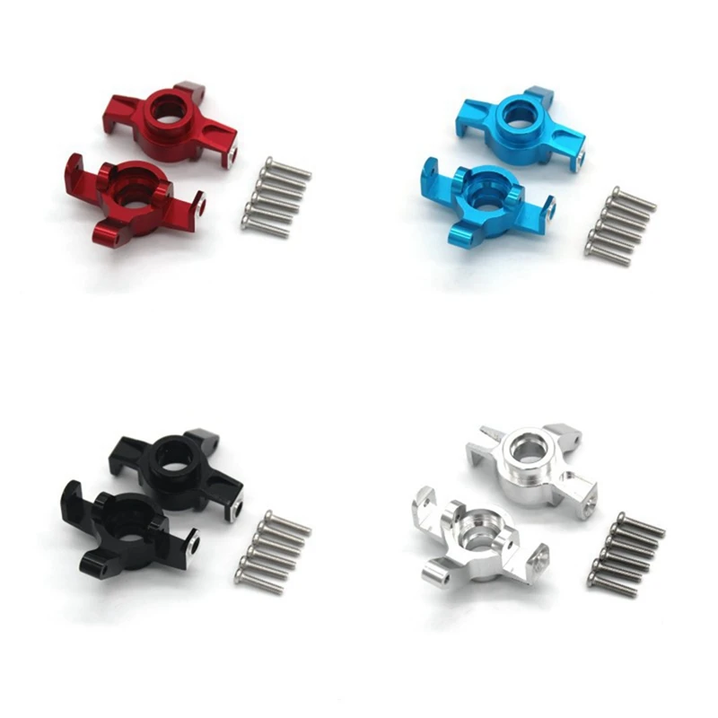 Металлическая передняя рулевая чашка и задняя ступица для MJX Hyper Go 14301 14302 1/14