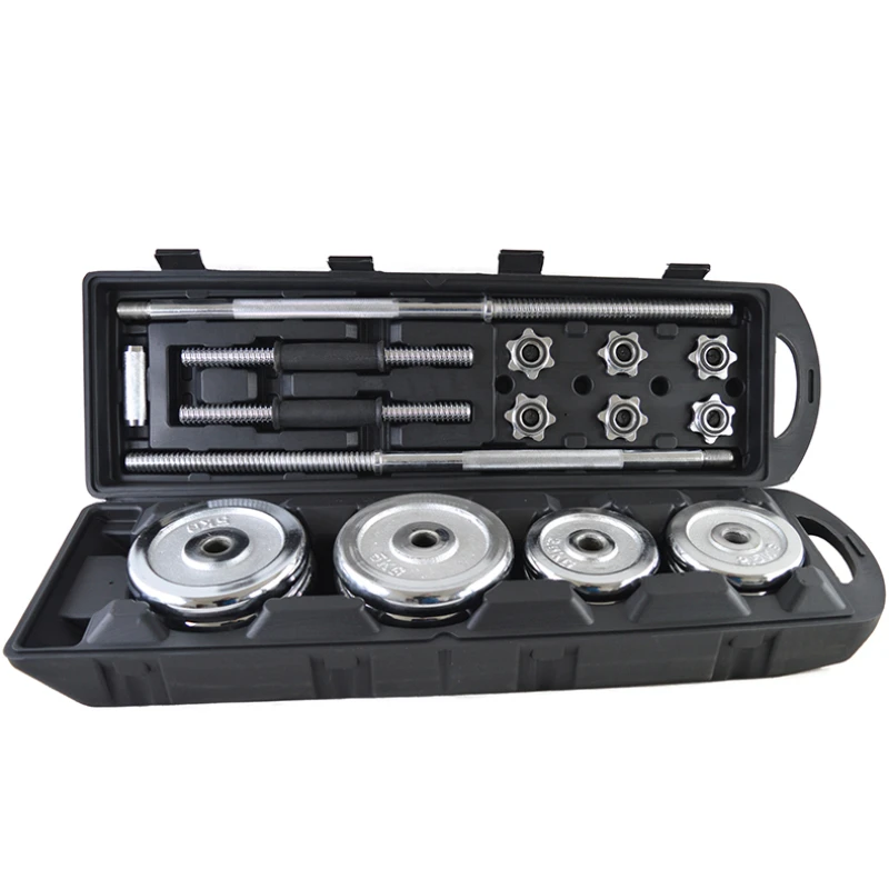 Chrome Dumbbell Set