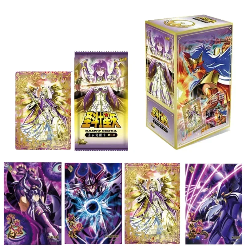 Фото KAYOU Saint Seiya Vol.03 PR BP SE Коллекционные Карты Аниме Пробуждение Из Легкой Ткани Редкие Карты С Персонажами Детские Иг... №1