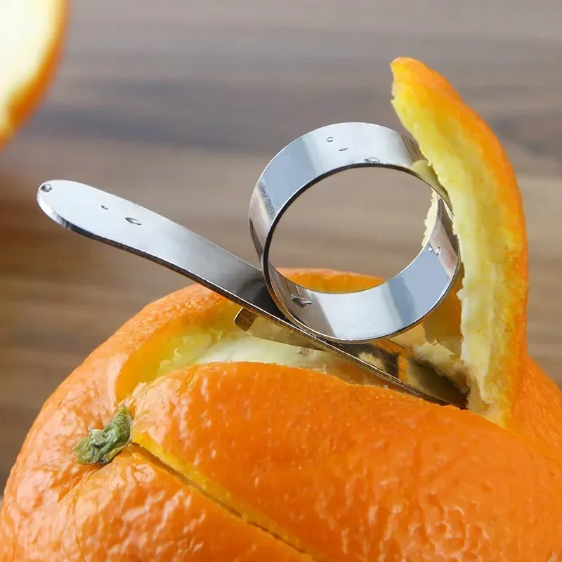 Кухонный Гаджет Из Нержавеющей Стали Овощечистка Для Апельсинов Инструмент