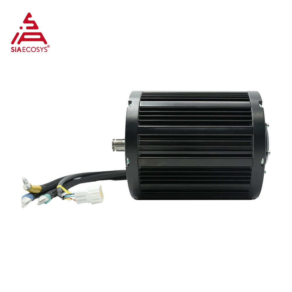 Фото Электродвигатель QS Motor QS138 100H 72В 6000Вт 20000Вт (пиковая мощность) с контроллером Fardriver ND721200, новый, водонепроницаемый IP67, 6000 об/мин №3