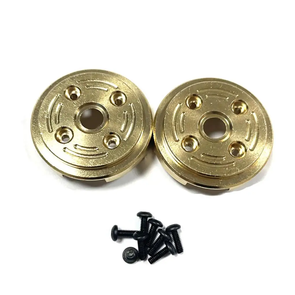 2 шт. латунь 1/24 противовес для FMS FCX24 радиоуправляемая автомобильная часть