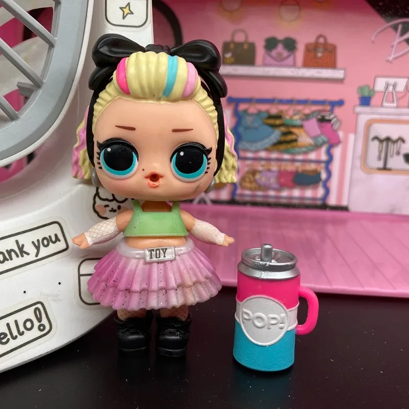 Мультяшная кукла MINISO 8 см комбинированные аксессуары для одежды игрушка сделай