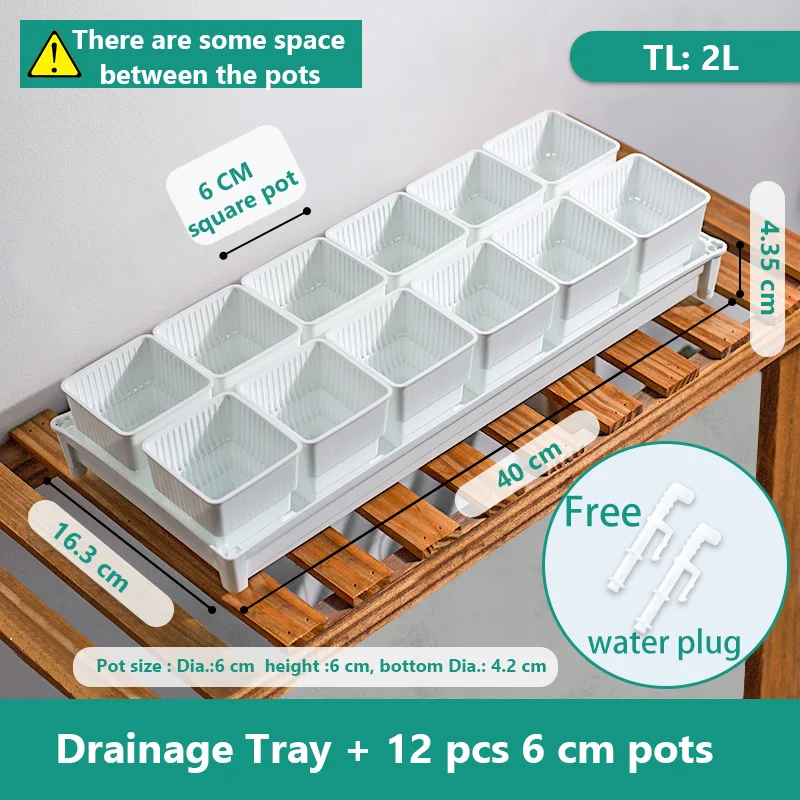 

MESHPOT Горшки для суккулентов из пластика