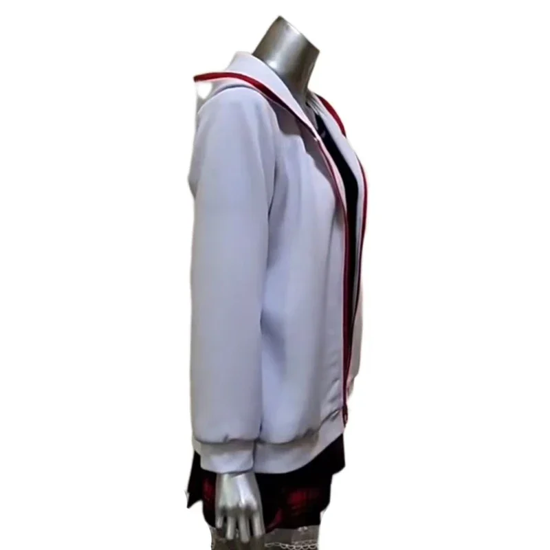 Косплей-костюм из аниме Мику парик ACGN VOCALOID Meganekko топ короткая юбка пальто