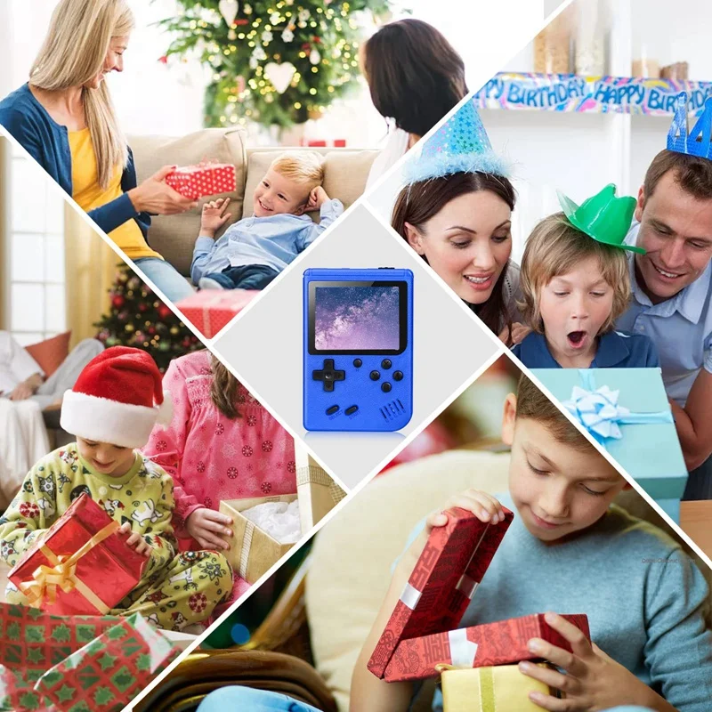 2 4-дюймовая портативная игровая консоль в стиле ретро + игровой контроллер для