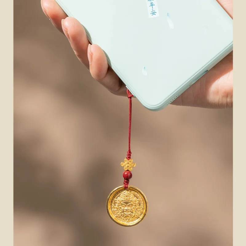 Тибетский ремешок для мобильного телефона с удачей подвеска-цепочка женский