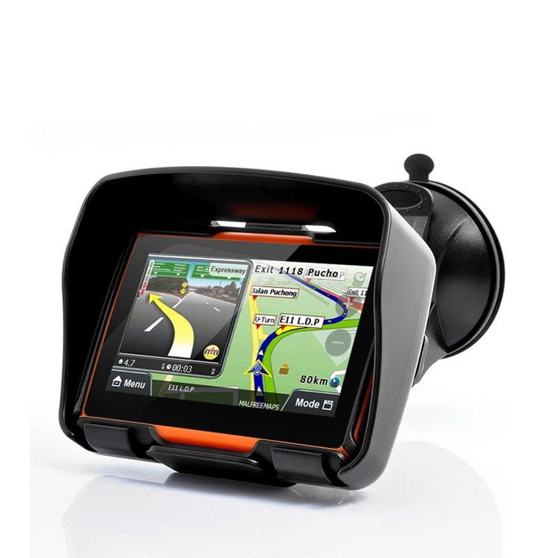 GPS Navigation for Car, 4.3 Inch Touch Screen Voice Reminding Vehicle tracker gps Navigator Newest Worldwide Map enlarge