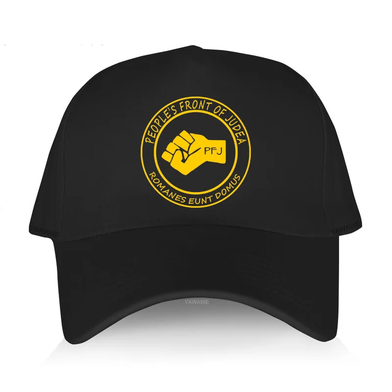 

Men's summer black Cotton Adjuatable hats casual style Monty Python NEW DESIGN Romanes YAWAWE Baseball Cap Unisex Outdoor Caps