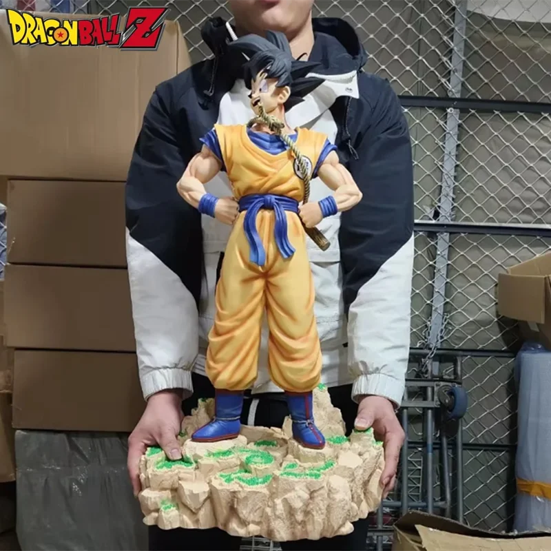 68 см Dragon Ball Z Dream Goku Somersault Cloud Super Saiyan стоячая коллекция фигурки статуя аниме