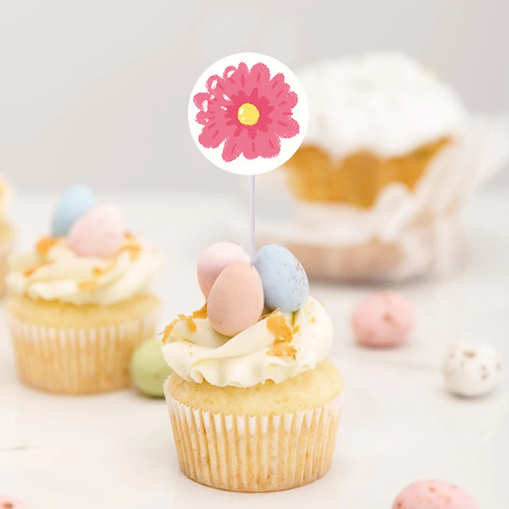 

Новый Топпер для торта на день рождения, инструменты для украшения выпечки, бумажные гаджеты, Декор, счастливая фотография с цветочным рису...