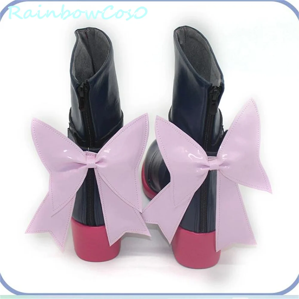 Nakiri Ayame виртуальный YouTuber VTuber косплей обувь сапоги игра аниме Хэллоуин Рождество