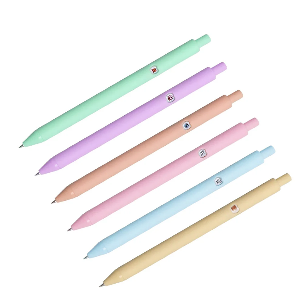 

12Pcs Multi-use Work Pens Pressing Student Pens Press Type Pens Writing Supply